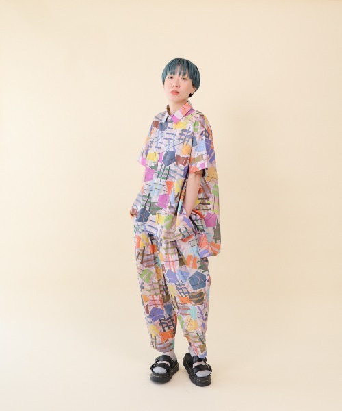 「unica」 半袖チュニック F ピンク レディース_画像4