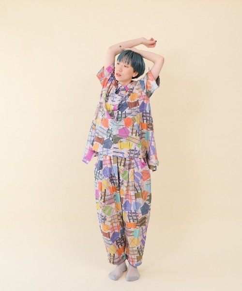 「unica」 半袖チュニック F ピンク レディース_画像6