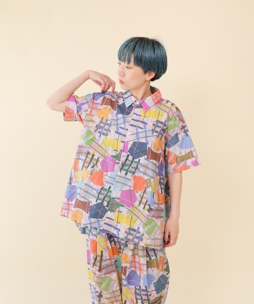 「unica」 半袖チュニック F ピンク レディース_画像8