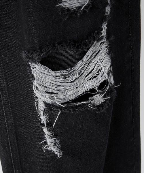 「cussil」 デニムパンツ M ダークグレー メンズ_画像9