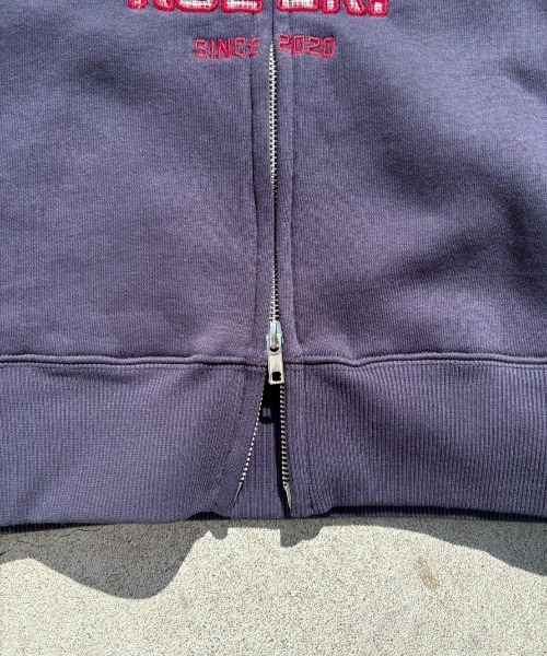centimeter（センチメーター） パーカー Boxy ruler front zip hoodie