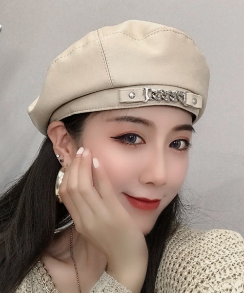 「Miniministore」 ベレー帽 FREE ブラック レディース_画像6