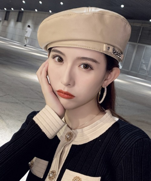 「Miniministore」 ベレー帽 FREE ブラック レディース_画像7