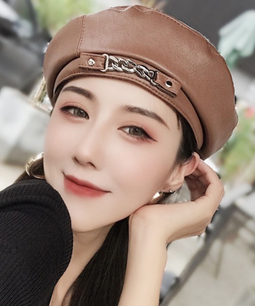 「Miniministore」 ベレー帽 FREE ブラック レディース_画像9