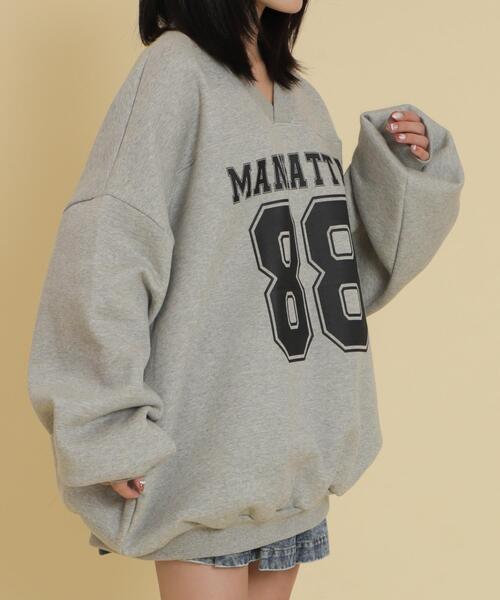 WOND トレーナー スウェット WOND/「25年秋冬新作」ゲームロゴビッグ