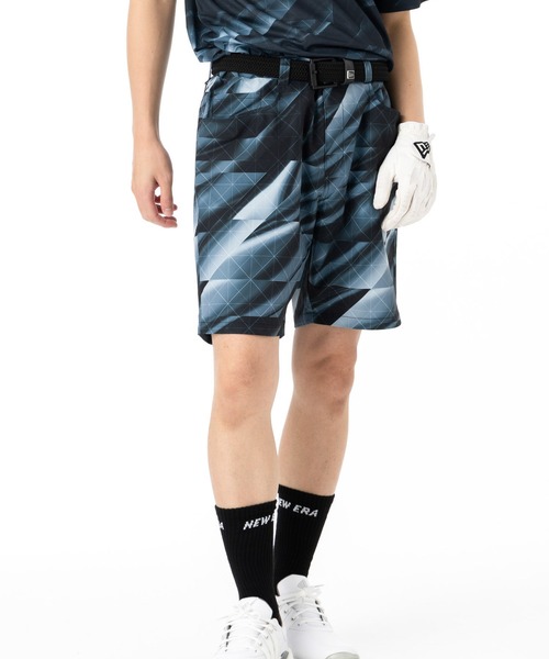 NEW ERAニューエラ　ゴルフ　ハーフパンツM NEW ERA（ニューエラ） パンツ ゴルフ ショートパンツ 柄 メンズ