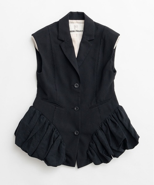コート アウター サイドバルーンジレ / Side Balloon Gilet レディースの画像