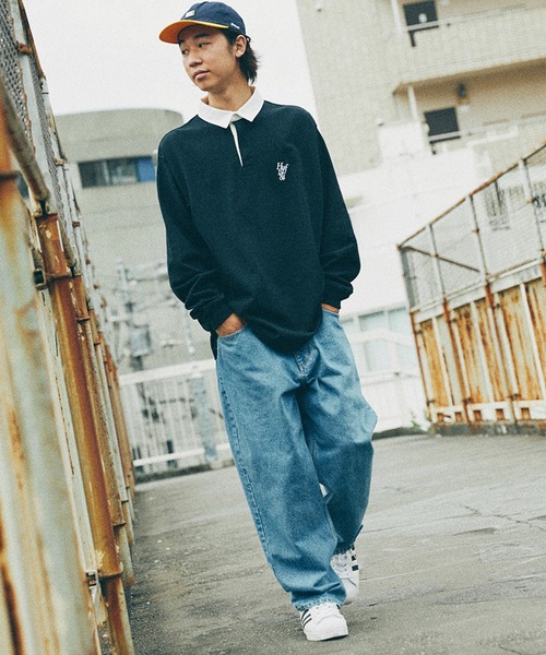 HUF デニムズボン HUF（ハフ） デニムパンツ 30inch インディゴブルー メンズ : ZOZOTOWN