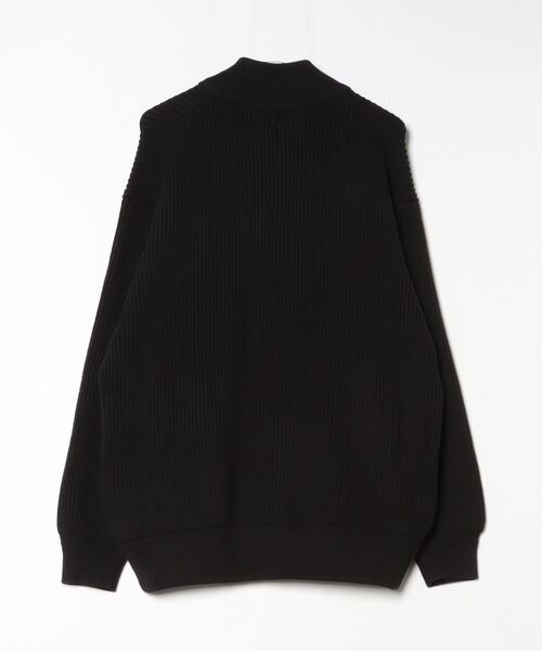 「Steven Alan」 ニットカーディガン M ダークグレー メンズ_画像2