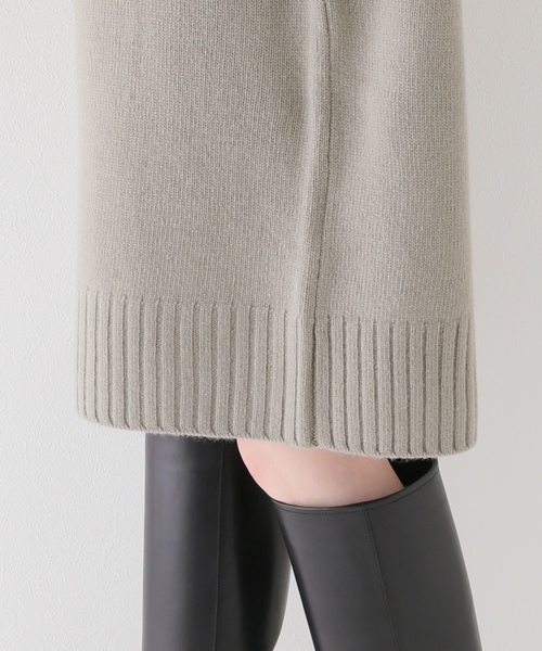 plage（プラージュ） ニットワンピース 36 グレー レディース