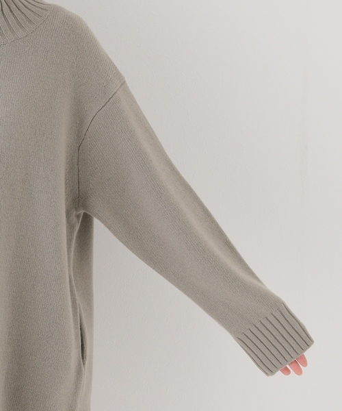 plage（プラージュ） ニットワンピース 36 グレー レディース