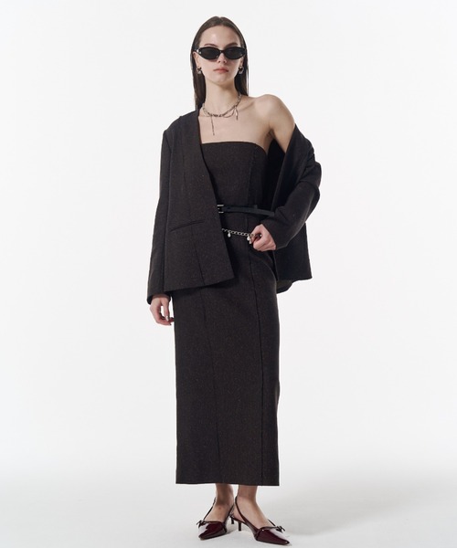 JOSE MOON（ジョゼムーン） ワンピース CUT OFF DETAILS DRESS/カット