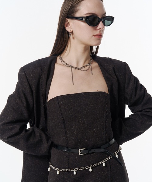 JOSE MOON（ジョゼムーン） ワンピース CUT OFF DETAILS DRESS/カット