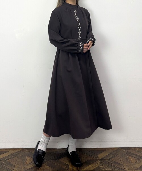 ワンピース オリエンタル刺繍ワンピース : ZOZOTOWN Yahoo!店 - 通販