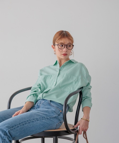 BAYFLOW（ベイフロー） ブラウス シャツ 「簡単ブラウジング仕様」2WAY