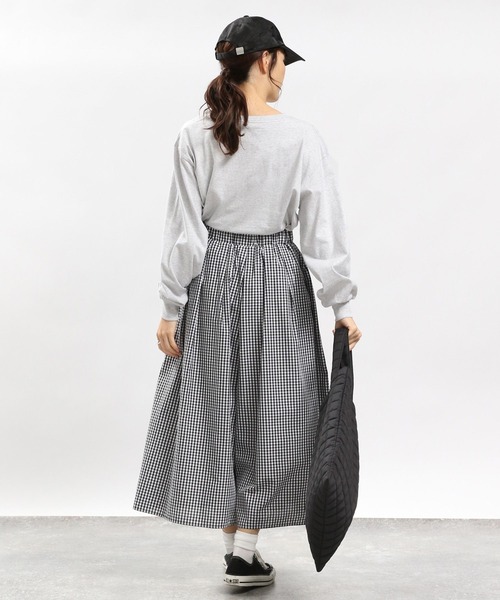 「GLOBAL WORK Smile Seed Store」 イージーパンツ MEDIUM ブラック レディース_画像4