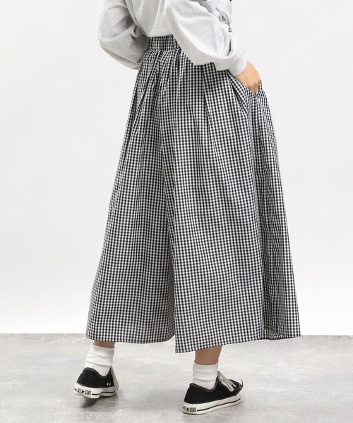 「GLOBAL WORK Smile Seed Store」 イージーパンツ MEDIUM ブラック レディース_画像6