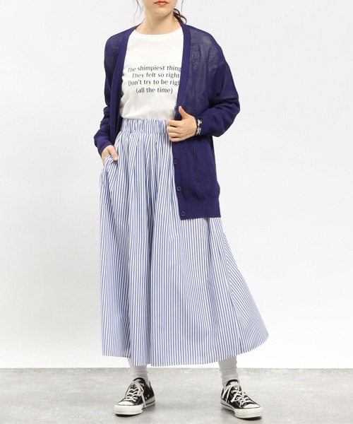 「GLOBAL WORK Smile Seed Store」 イージーパンツ MEDIUM ブラック レディース_画像7