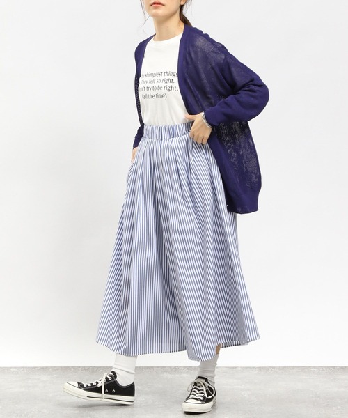 「GLOBAL WORK Smile Seed Store」 イージーパンツ MEDIUM ブラック レディース_画像8