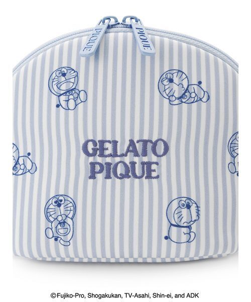 gelato pique（ジェラートピケ） ポーチ 「ドラえもん」総柄ポーチ