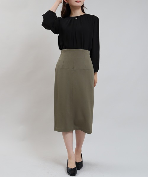 「TRUDEA」 タイトスカート LARGE ブラック レディース_画像4