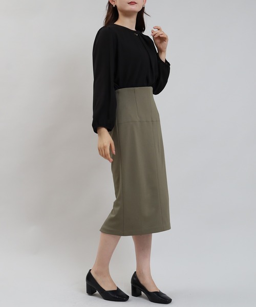 「TRUDEA」 タイトスカート LARGE ブラック レディース_画像5