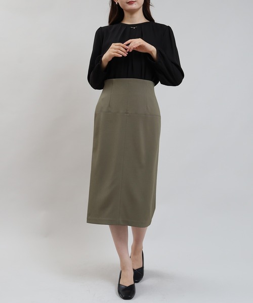 「TRUDEA」 タイトスカート LARGE ブラック レディース_画像6