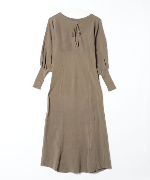 「U by SPICK&SPAN」 ニットワンピース FREE グリーン レディース_画像2