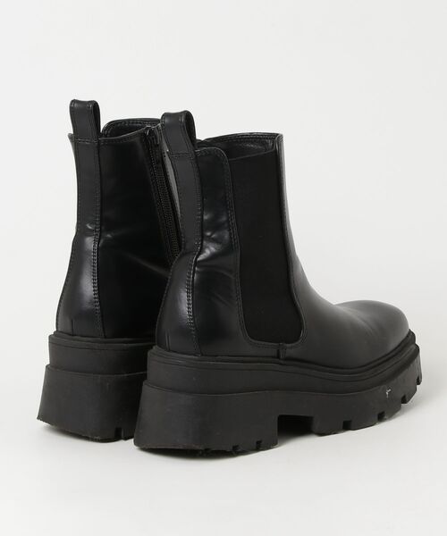 「R&E」 ショートブーツ S ブラック レディース_画像2