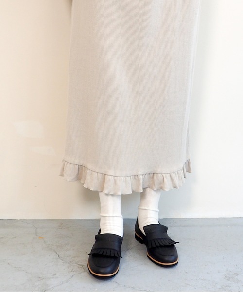 「ENあしながおじさん」 シューズ 24.5cm ブラック レディース_画像5