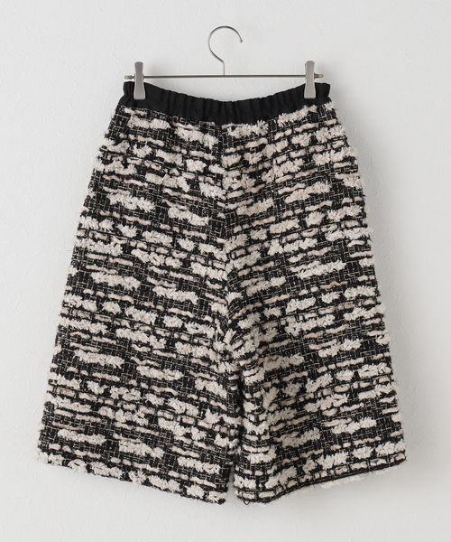 パンツ leur logette/ルールロジェット glam tweed short pants パンツ 05418 レディースの画像