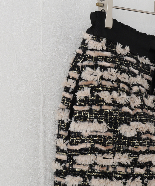 パンツ leur logette/ルールロジェット glam tweed short pants パンツ 05418 レディースの画像