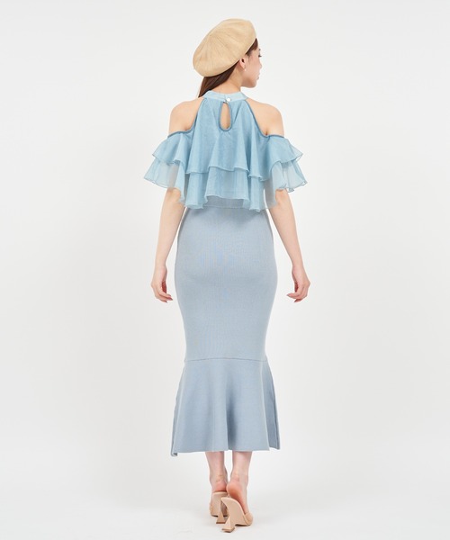 「ROYAL PARTY」 ニットワンピース FREE ホワイト レディース_画像10