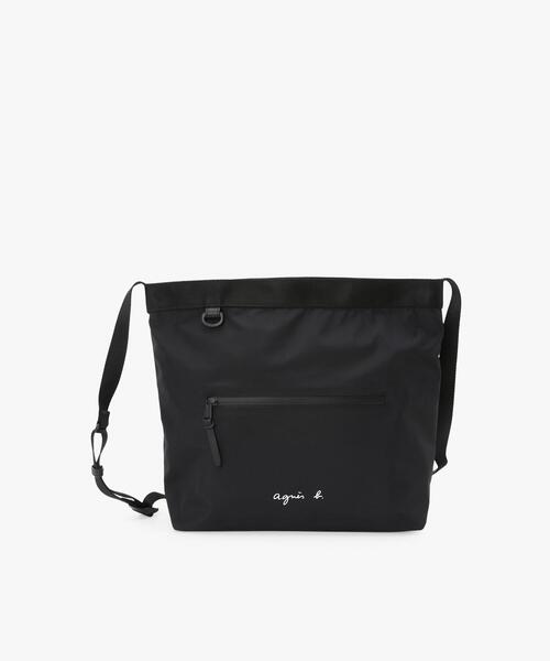 agnes b.（アニエスベー） ショルダーバッグ ナイロン ラージ
