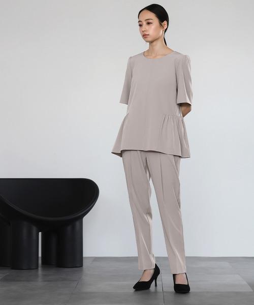 「Flolia」 セットアップ S ベージュ レディース_画像5