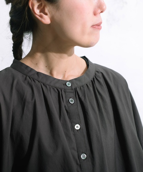 「soulberry」 7分袖ワンピース 4L スミクロ レディース_画像8