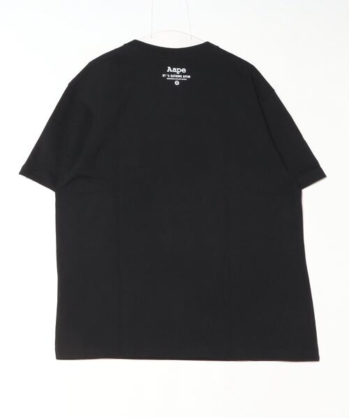 「AAPE BY A BATHING APE」 半袖Tシャツ - ホワイト メンズ_画像3