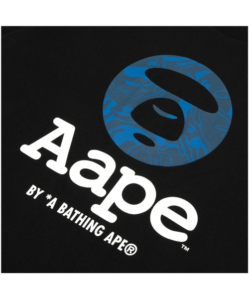 「AAPE BY A BATHING APE」 半袖Tシャツ - ホワイト メンズ_画像8