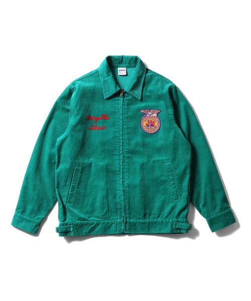 【美品】FFAジャケット　緑　Lサイズ ffa ジャケット（サイズ（S/M/L）：L）のおすすめ人気商品一覧 通販