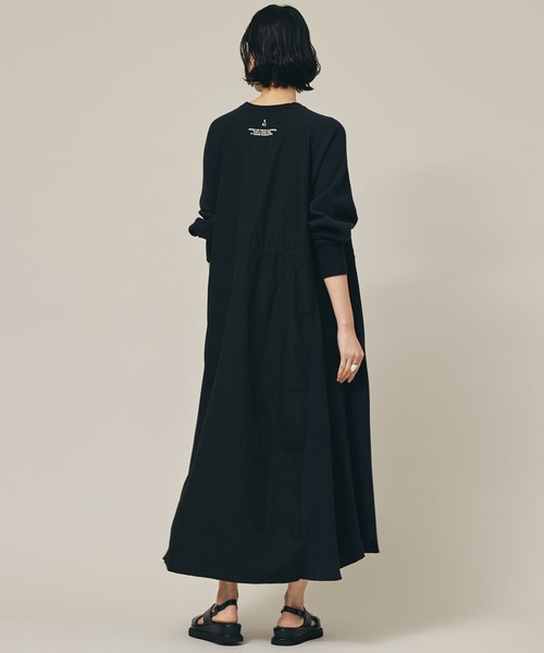 「Curensology」 長袖ワンピース FREE ブラック レディース_画像4