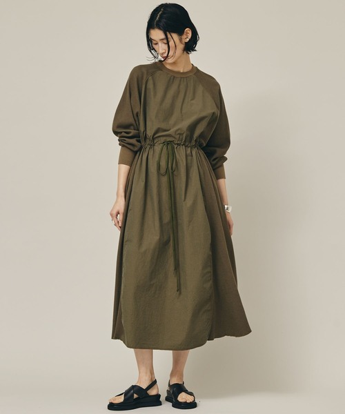 「Curensology」 長袖ワンピース FREE ブラック レディース_画像5