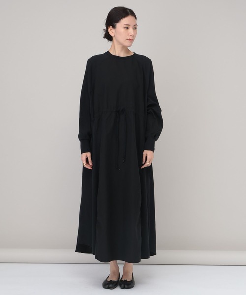 「Curensology」 長袖ワンピース FREE ブラック レディース_画像8