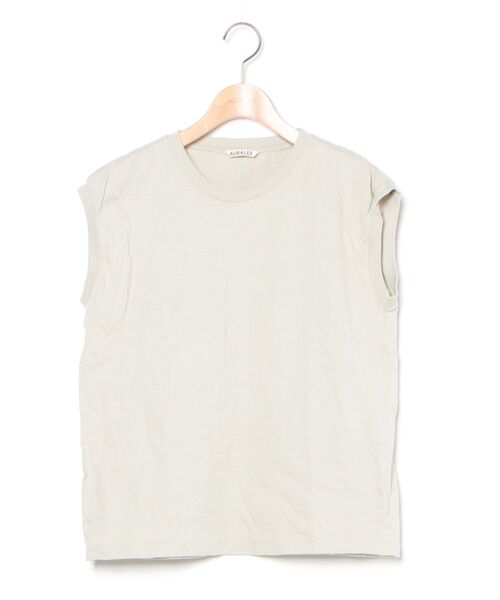 AURALEE（オーラリー） 半袖Tシャツ 0 グレー レディース : ZOZOTOWN