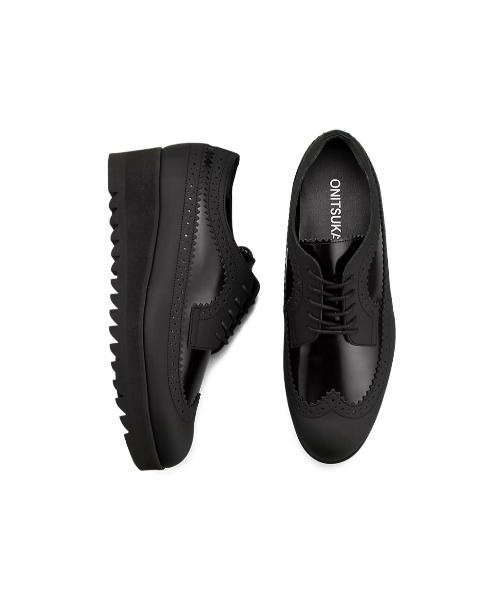 「THE ONITSUKA」 シューズ 23 ブラック×ブラック レディース_画像8