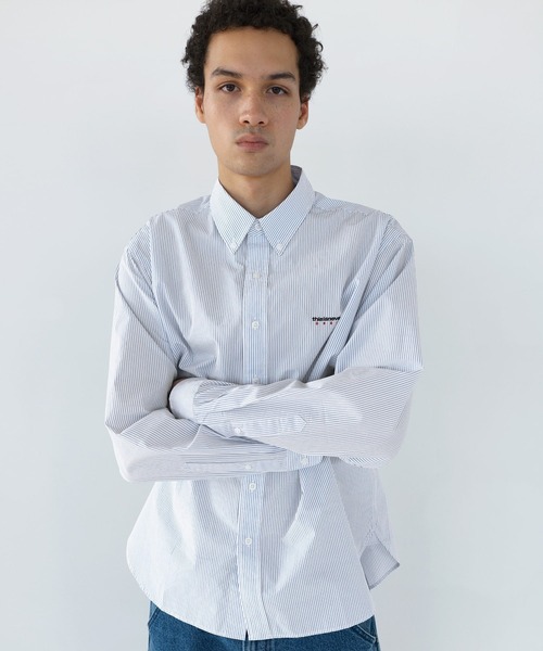 thisisneverthat（ディスイズネバーザット） シャツ DSN Striped Shirt