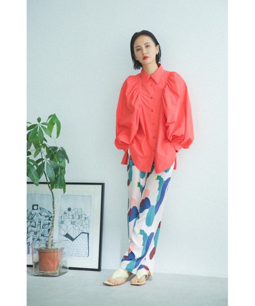 「mici」 長袖シャツ ONE SIZE ピンク レディース_画像4