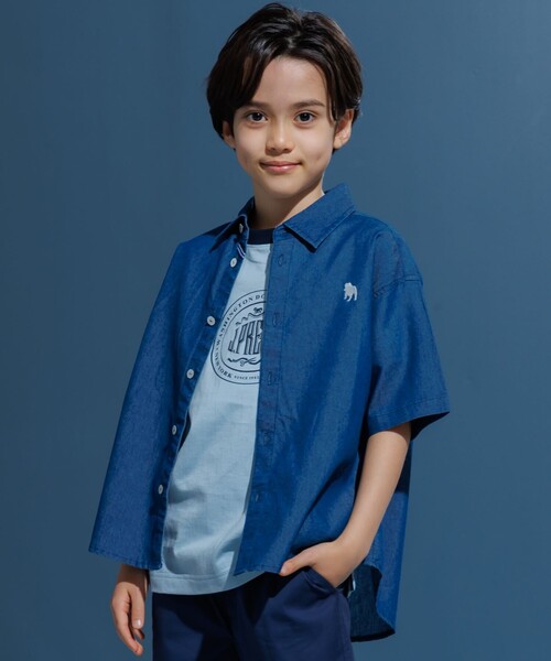 J.プレス長袖・半袖シャツセット おまけ付 J.PRESS（J.プレス） ブラウス シャツ 「100-130cm」バックブル