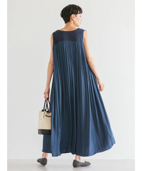 「AMERICAN HOLIC」 ノースリーブワンピース M チャコールグレー レディース_画像7