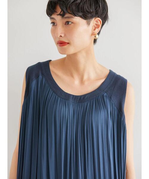 「AMERICAN HOLIC」 ノースリーブワンピース M チャコールグレー レディース_画像8