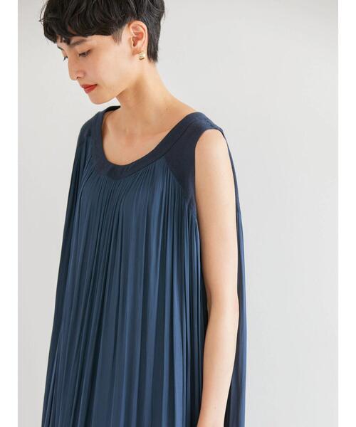 「AMERICAN HOLIC」 ノースリーブワンピース M チャコールグレー レディース_画像9